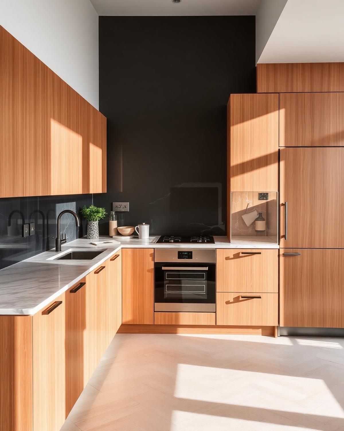 Marble Kitchen Apartment